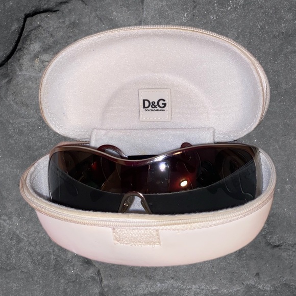 Dolce & Gabbana Wrap Around Sunglasses